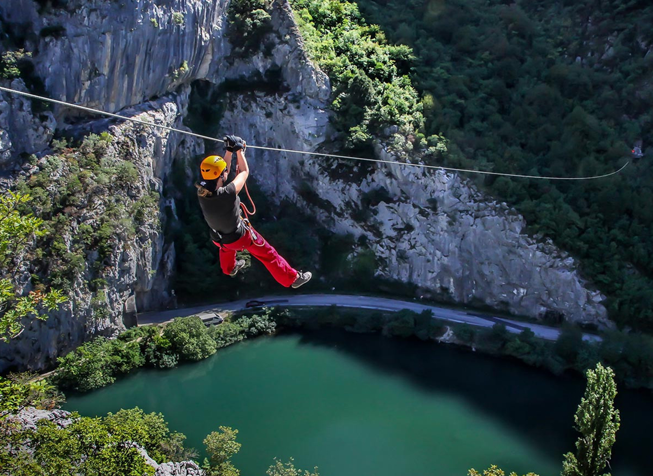 Zipline - Experience the thrill of soaring through the air