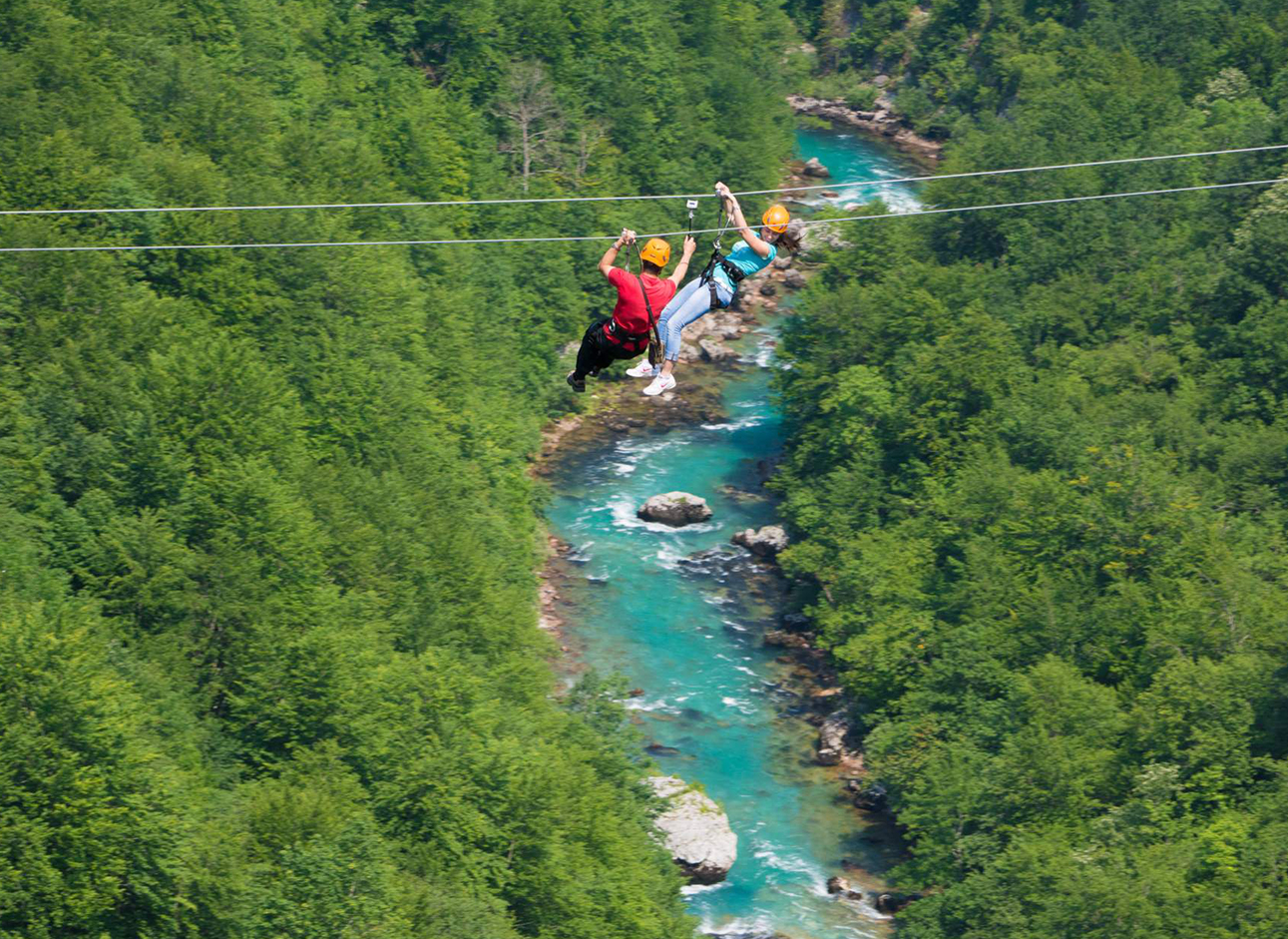 Zipline - Experience the thrill of soaring through the air