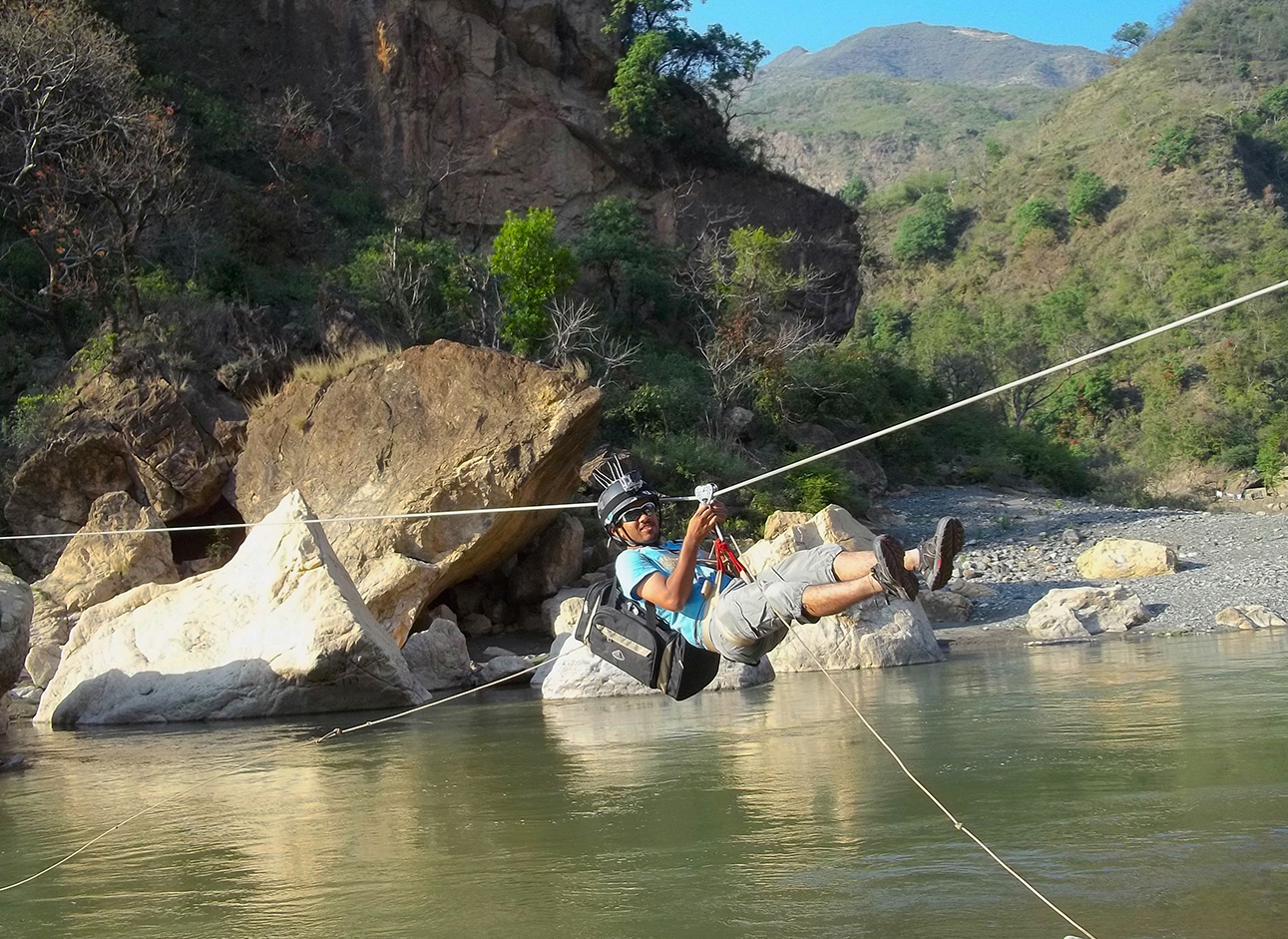 Zipline - Experience the thrill of soaring through the air