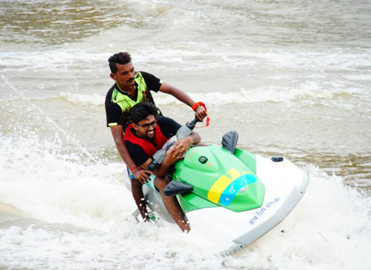 Jet Ski - Feel the adrenaline rush with exhilarating jet ski rides on the water