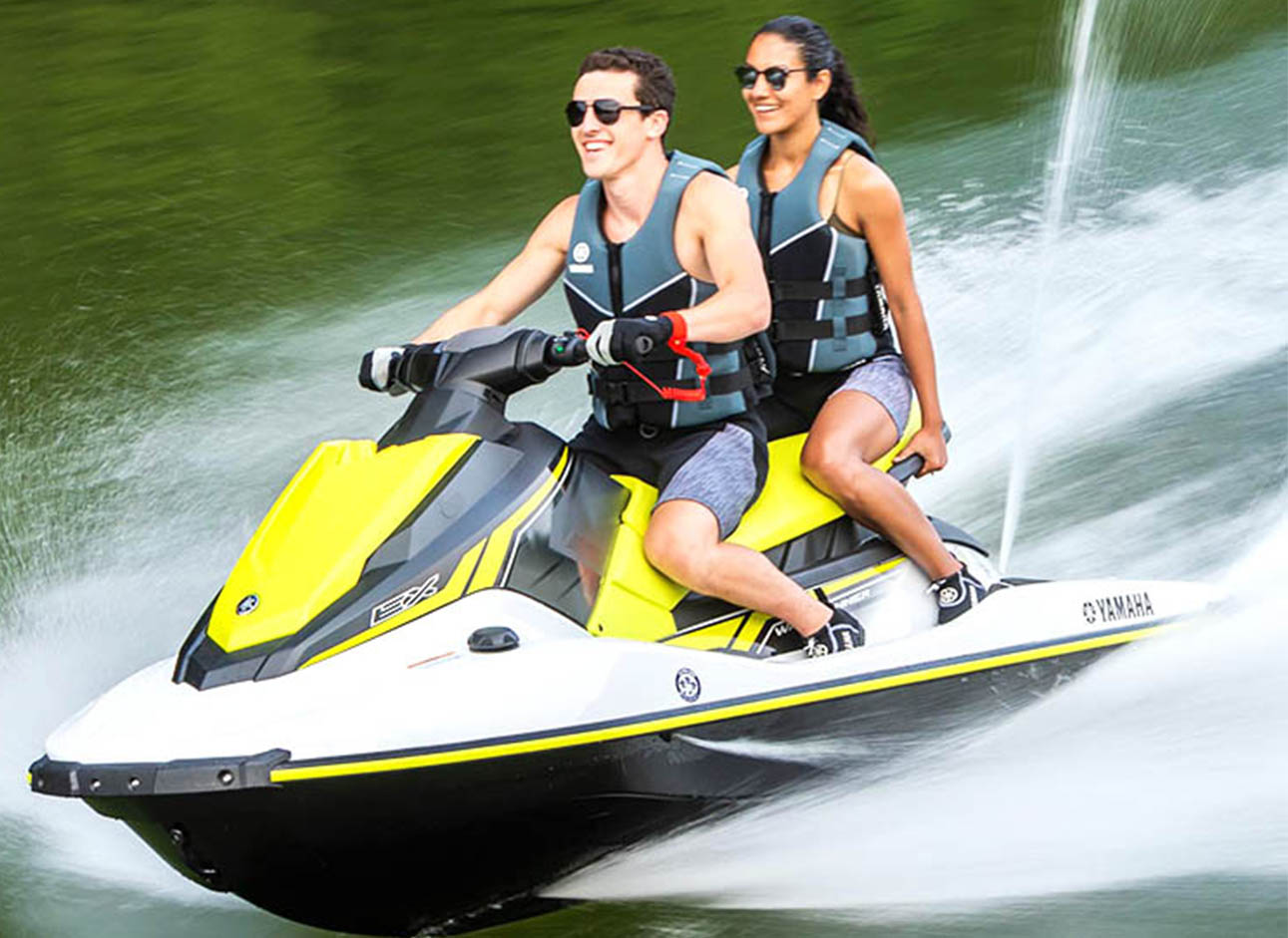 Jet Ski - Feel the adrenaline rush with exhilarating jet ski rides on the water