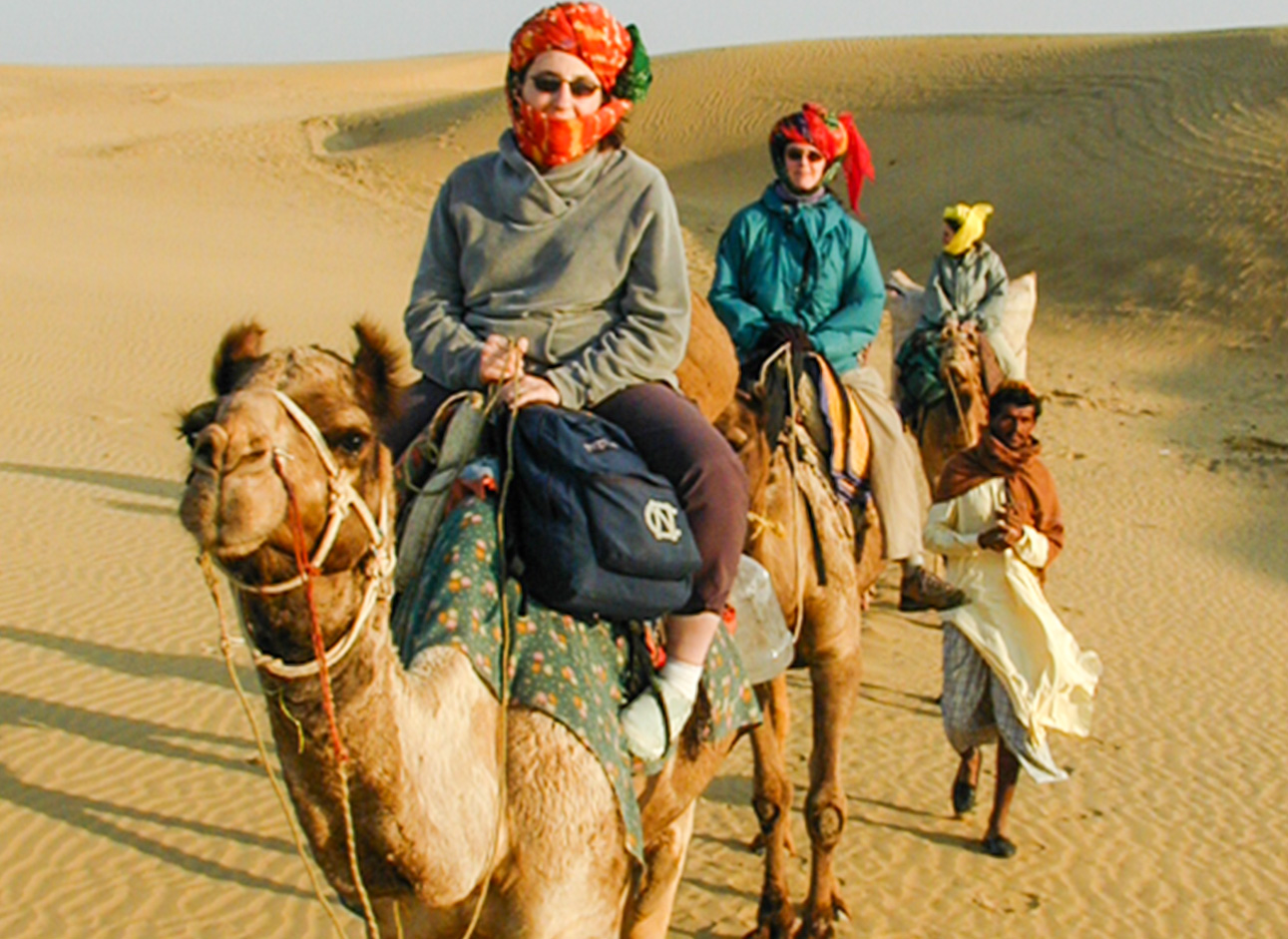 Camel Ride - Experience desert landscapes on camelback