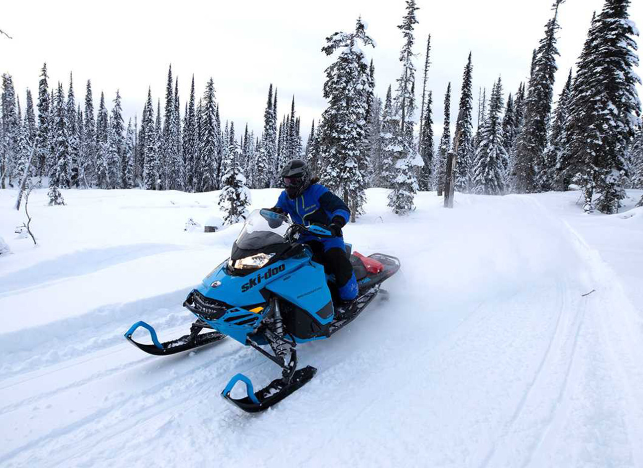 Snowmobile - Thrilling rides on snowy terrain