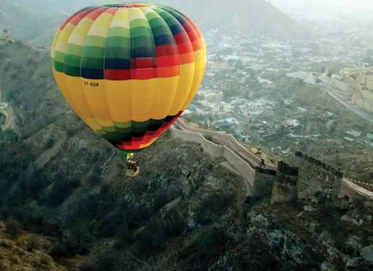 Hot Air Ballooning - Experience breathtaking views on exhilarating hot air balloon rides