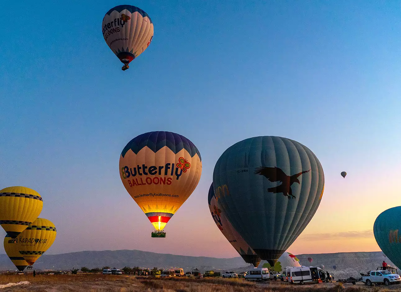 Hot Air Ballooning - Experience breathtaking views on exhilarating hot air balloon rides