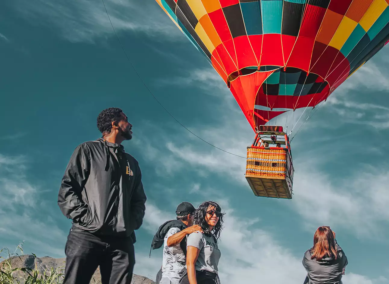 Hot Air Ballooning - Experience breathtaking views on exhilarating hot air balloon rides