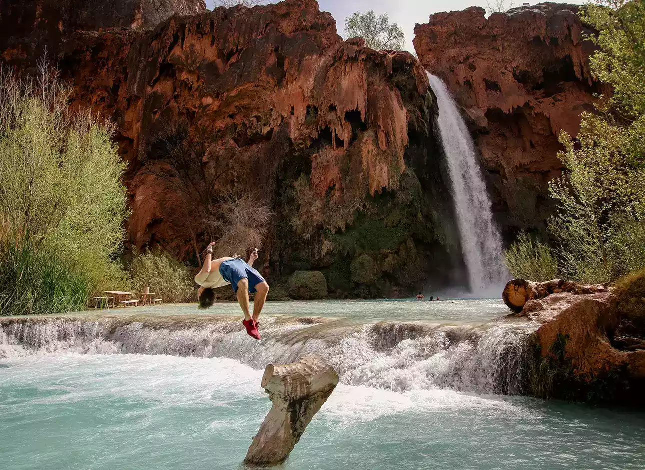 Cliff Jumping - Experience the thrill of jumping off cliffs into refreshing waters