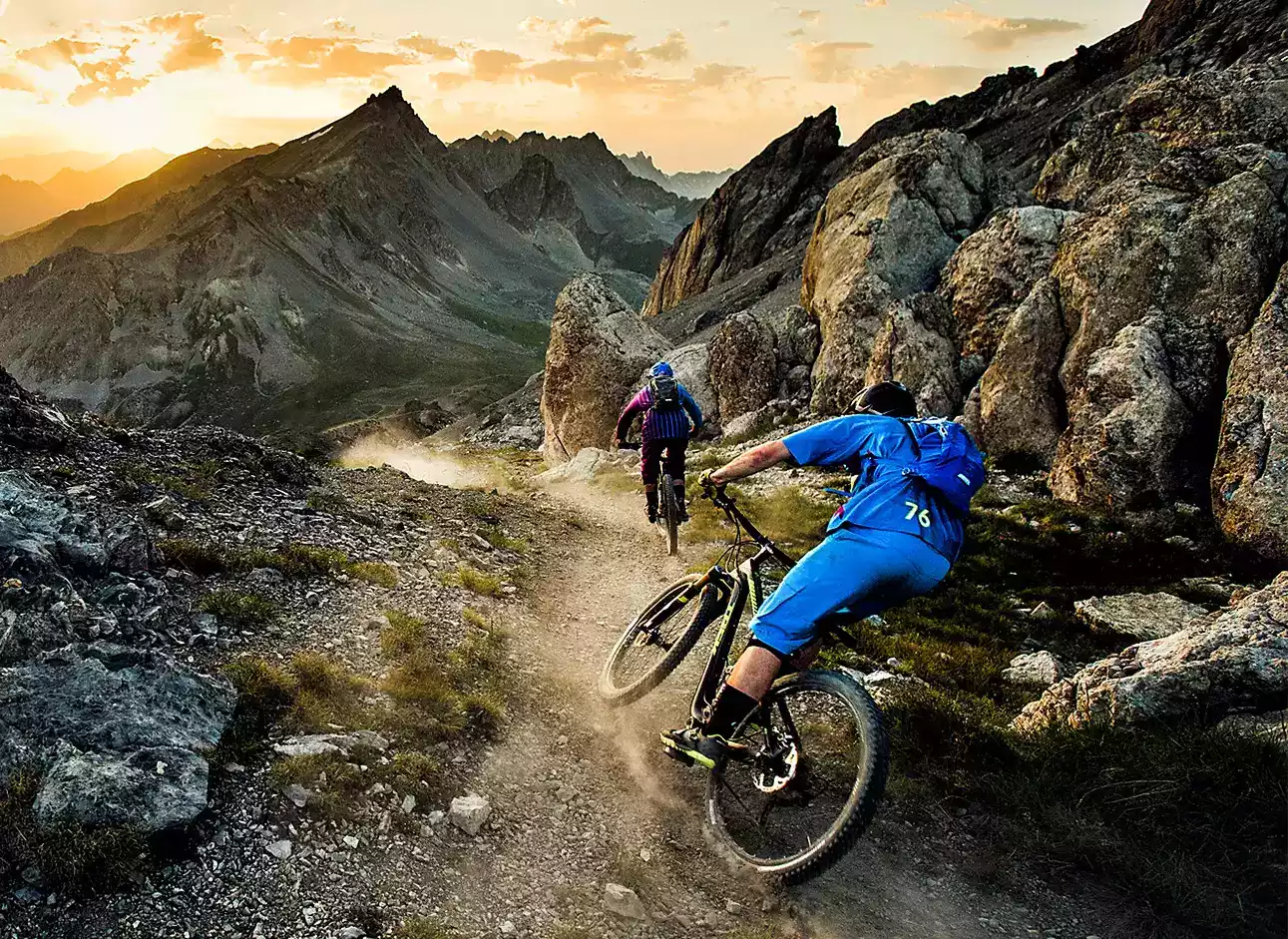 Mountain Biking - Thrilling rides on rugged terrains