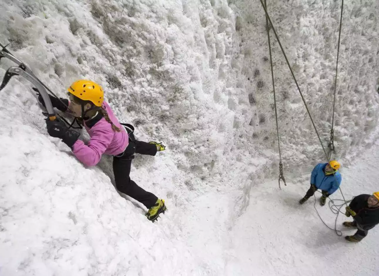 Ice Climbing - Conquer icy heights and experience the thrill of ice climbing adventures